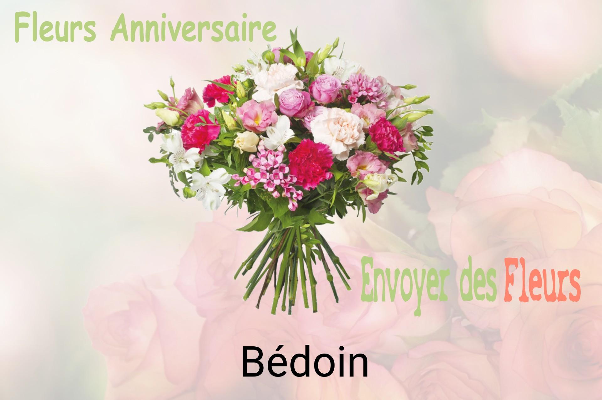 Bouquet de fleurs d’anniversaire livré à Bédoin